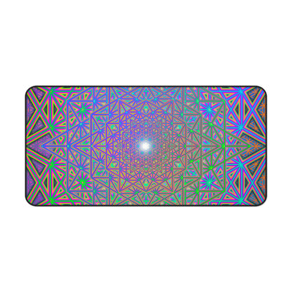 "Flower of Tron" DESK MAT (12x18)(12x22)(15.5x31)