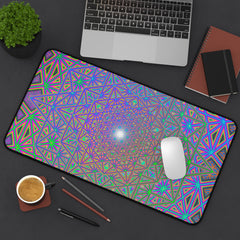 "Flower of Tron" DESK MAT (12x18)(12x22)(15.5x31)
