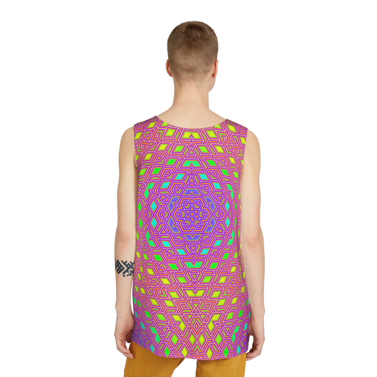 "Qwerty Bloom" MEN'S TANK TOP