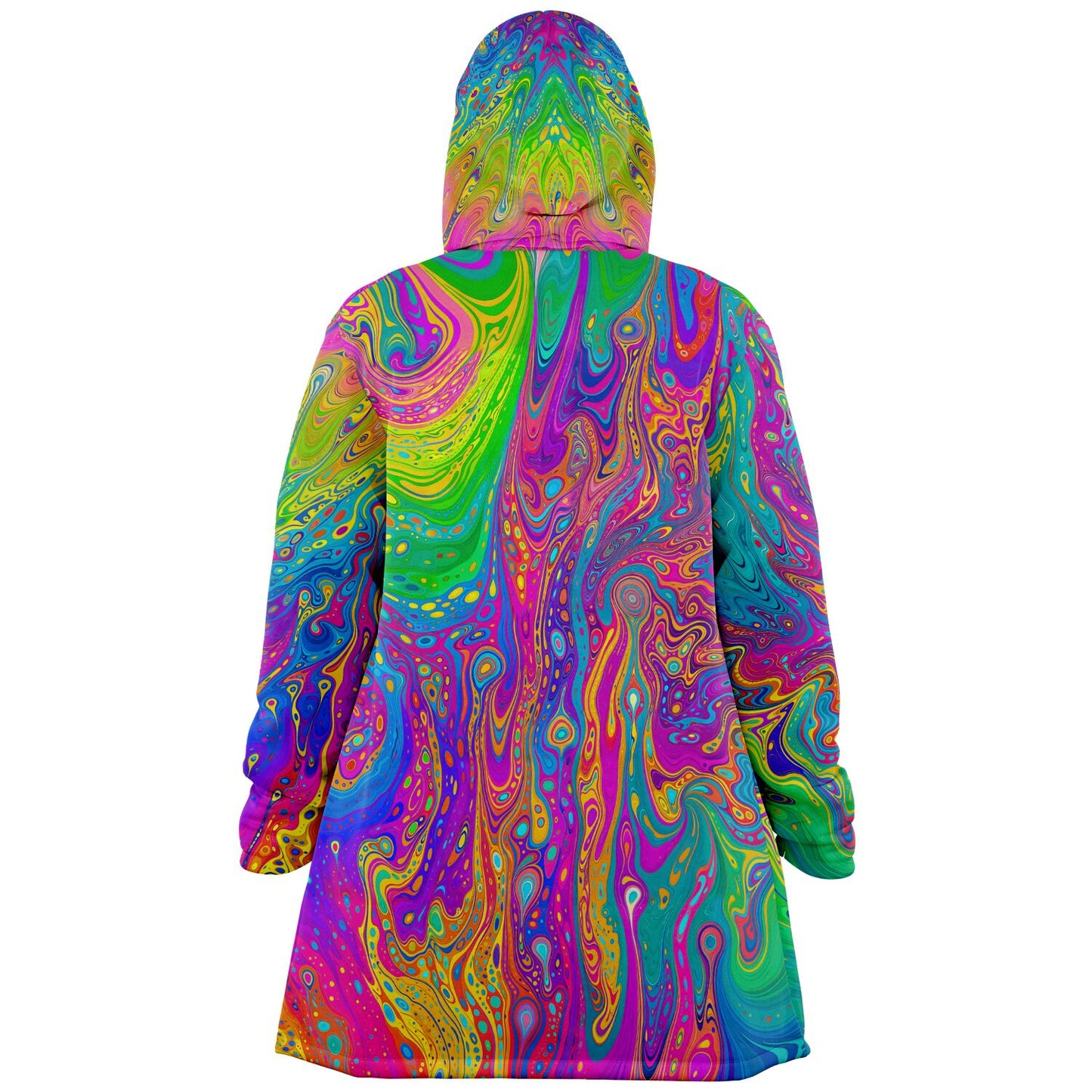 "UV Bleed" HOODED CLOAK