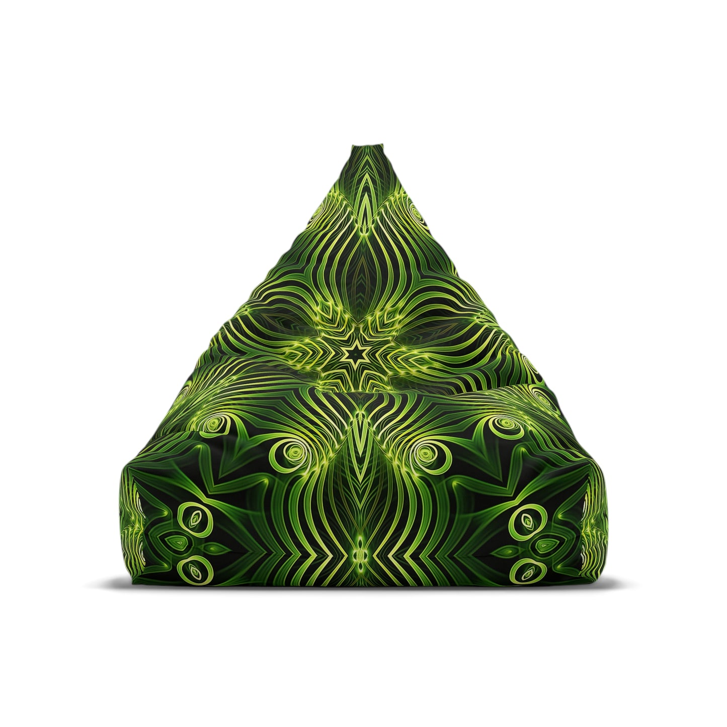"Green Lattice" BEAN BAG CHAIR COVER