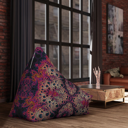 "Fractaleon" BEAN BAG CHAIR COVER