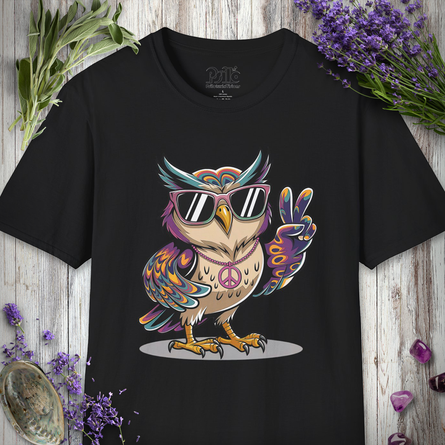 Peace Owl T-Shirt