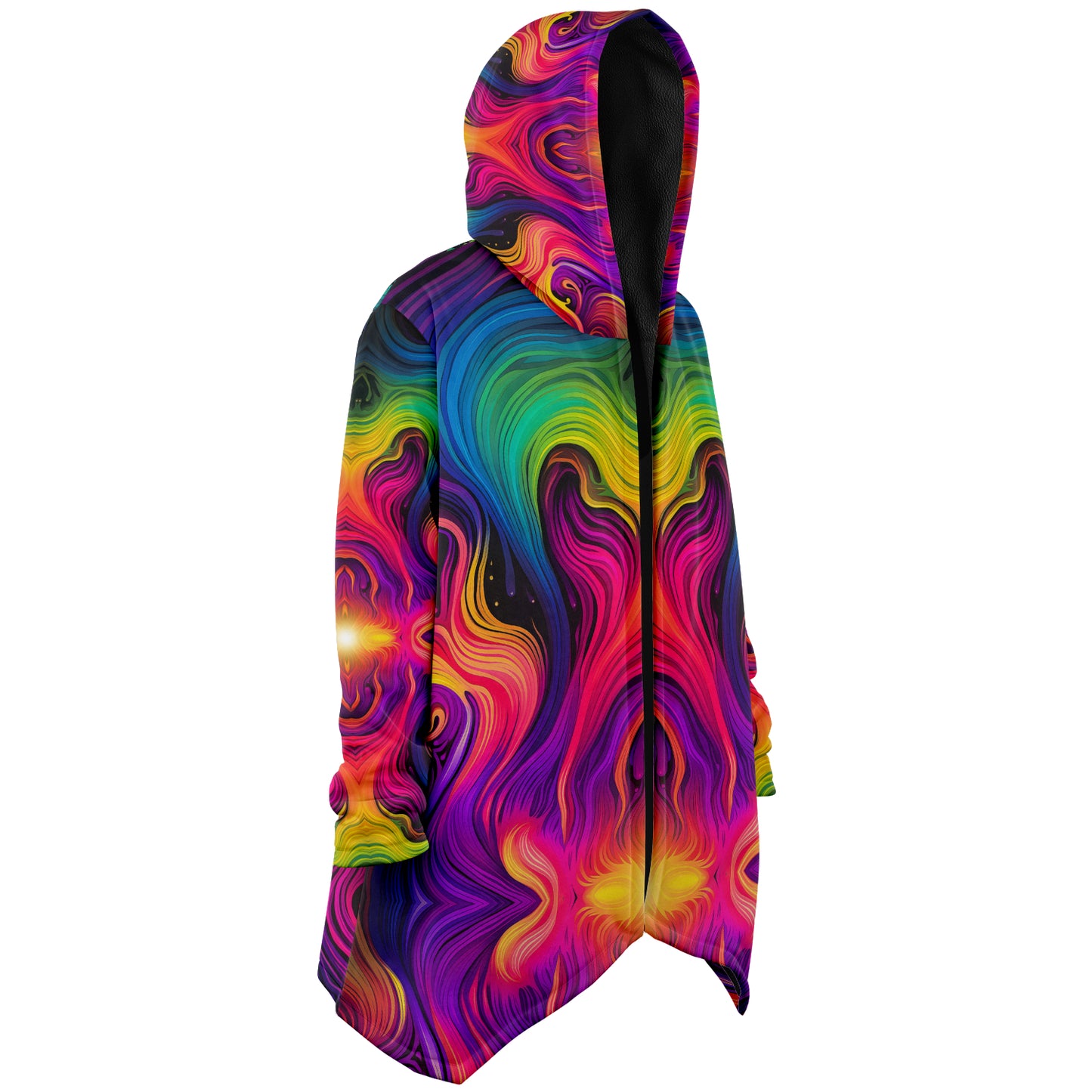 "Cosmic Currents" HOODED CLOAK