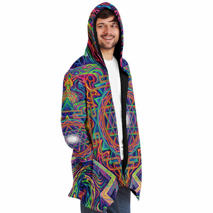 "Oh My Sri Yantra" HOODED CLOAK