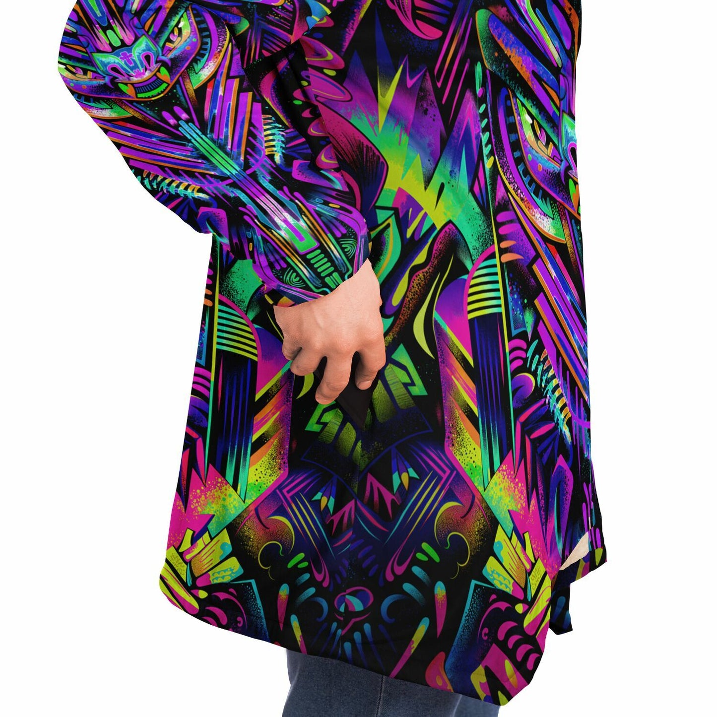 "Psyro" HOODED CLOAK