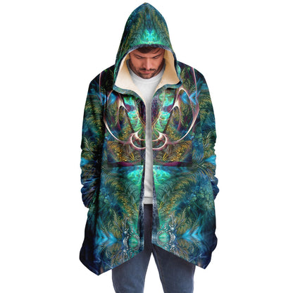 "Fluer de Vie" HOODED CLOAK