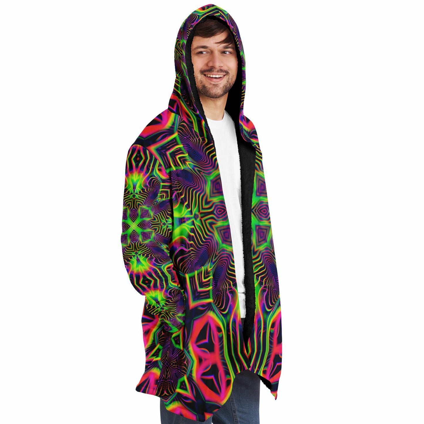 "Psypod" HOODED CLOAK