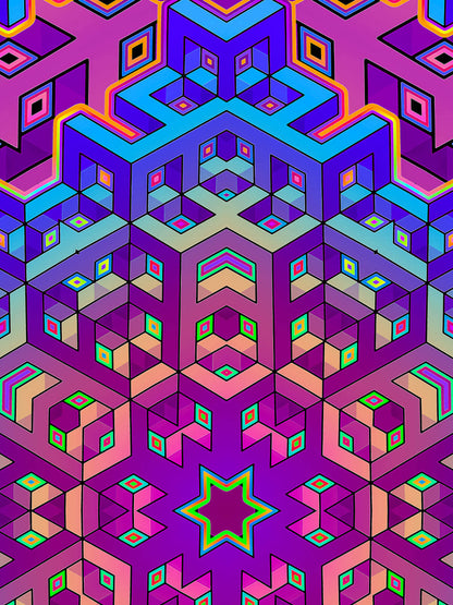 "7th Dimensional Star" PREMIUM TEE