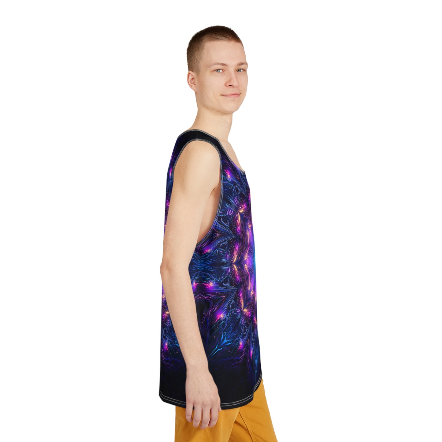 "Twilight Glow Mandala" MEN'S TANK TOP