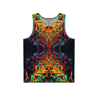 Front view of The Dark Side men's tank top, full all-over print visible.