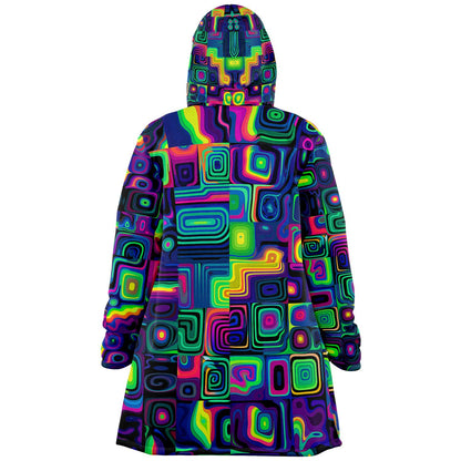 "Purple Delusion" HOODED CLOAK