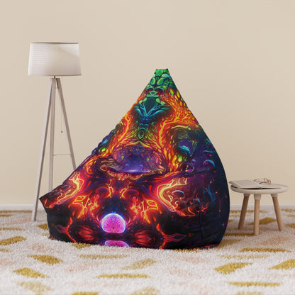 "Mush Dark So Color" BEAN BAG CHAIR COVER