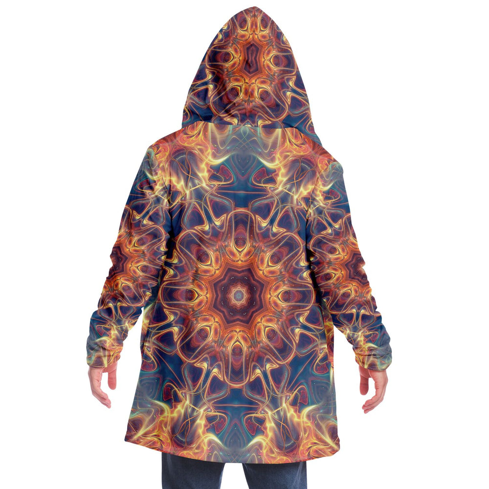 "Aquatic Rays" HOODED CLOAK