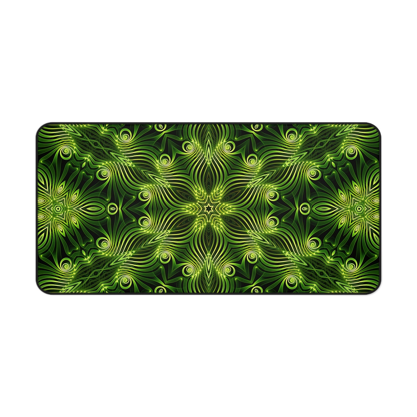 "Green Lattice" DESK MAT (12x18)(12x22)(15.5x31)