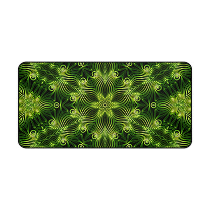 "Green Lattice" DESK MAT (12x18)(12x22)(15.5x31)