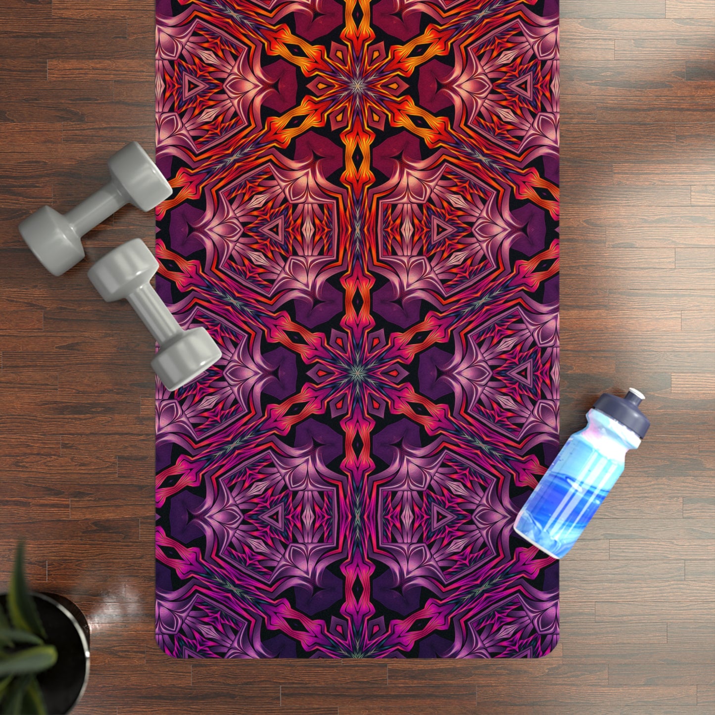 "Forged In Neon" Yoga Mat