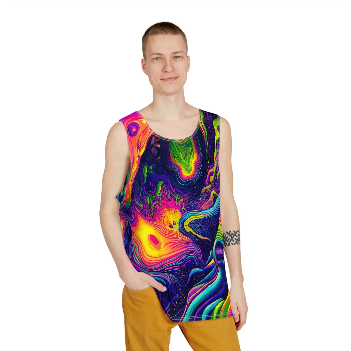 "Dimension 1111" MEN'S TANK TOP