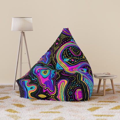 "Neon-Ray Vision" BEAN BAG CHAIR COVER