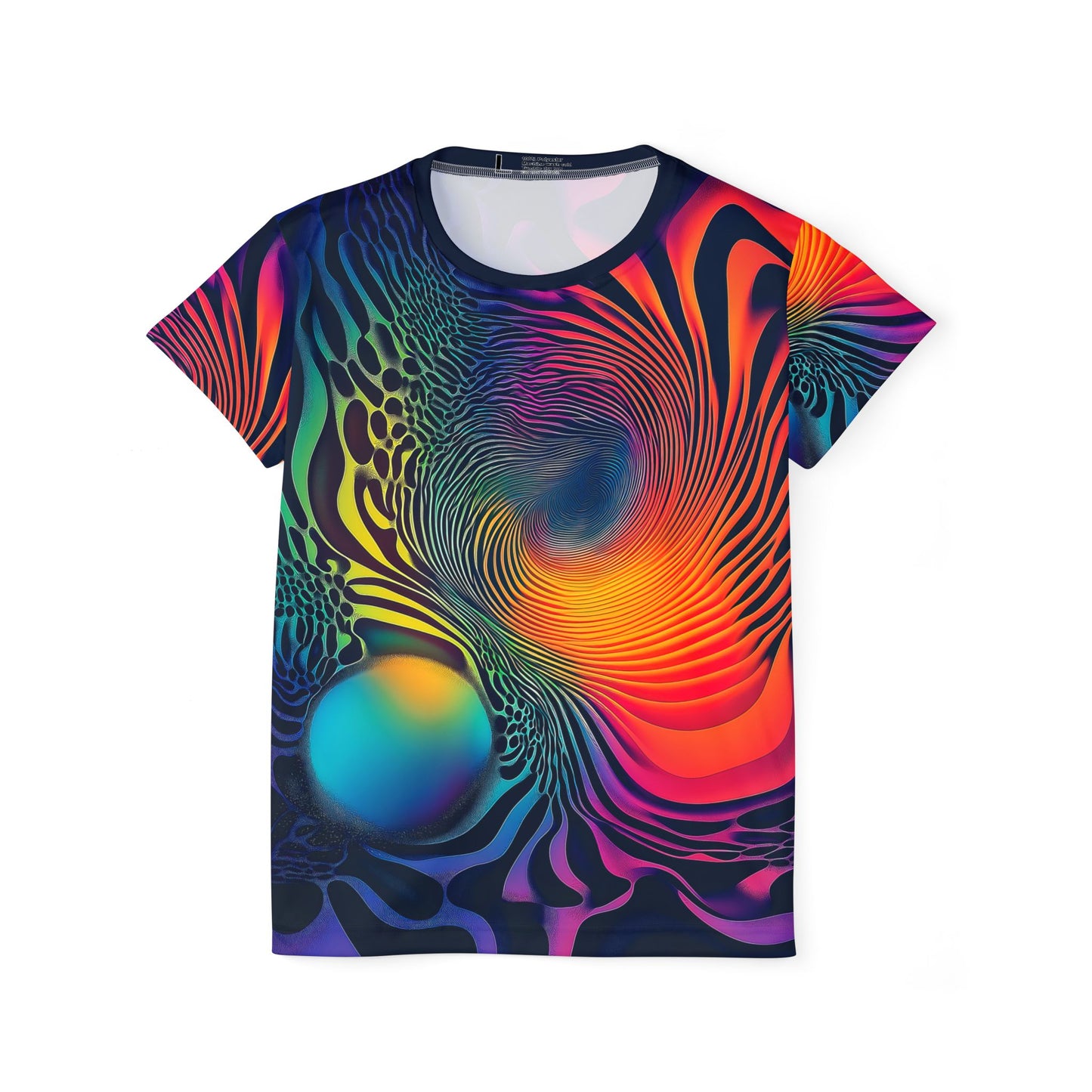 "Cosmic Fingerprint" (WOMEN'S) SPORT TEE