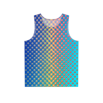 "Morphing Cycles Blue" MEN'S TANK TOP
