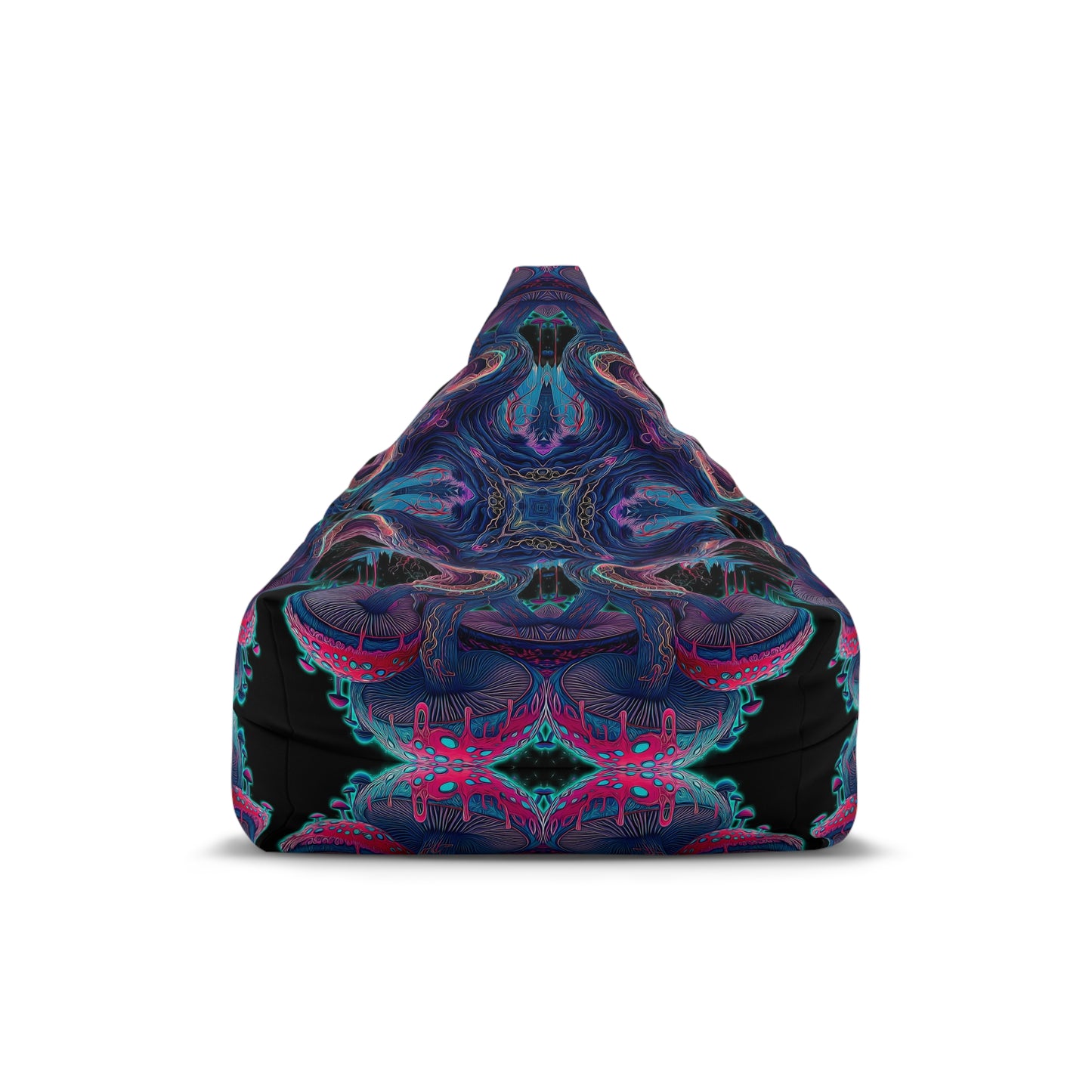 "Mushroom Tree Mandala" BEAN BAG CHAIR COVER