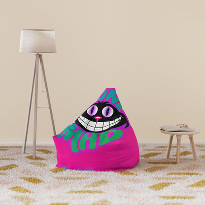 "Gone Mad (Cheshire)" BEAN BAG CHAIR COVER