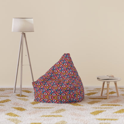 "Eyeballs & Lips Pattern" BEAN BAG CHAIR COVER