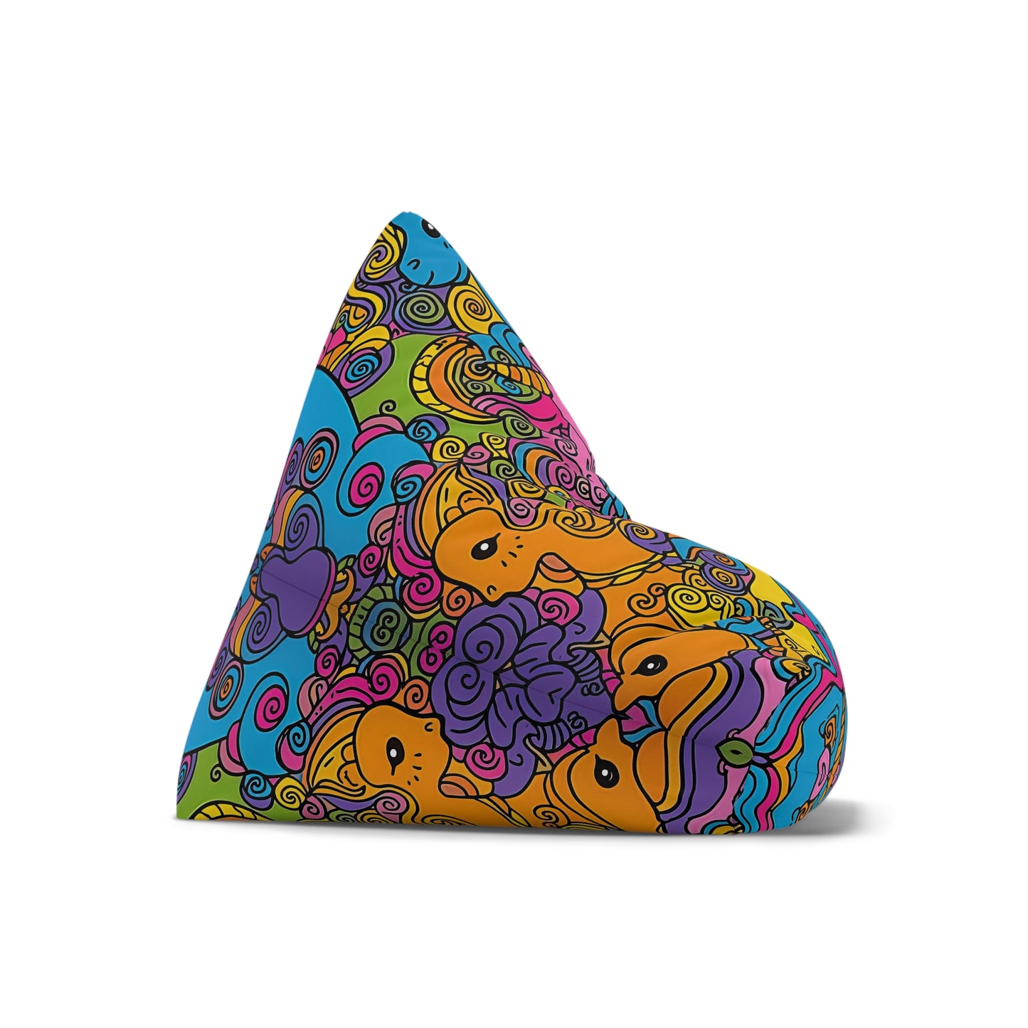"Because Unicorns" BEAN BAG CHAIR COVER