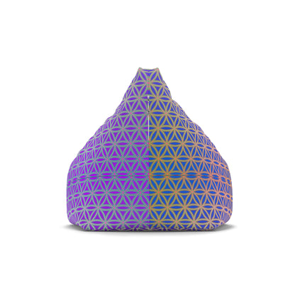 "Flower de Life" BEAN BAG CHAIR COVER