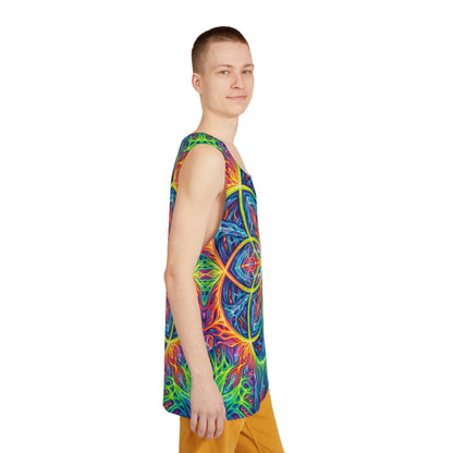 "Becoming Crystalline" MEN'S TANK TOP