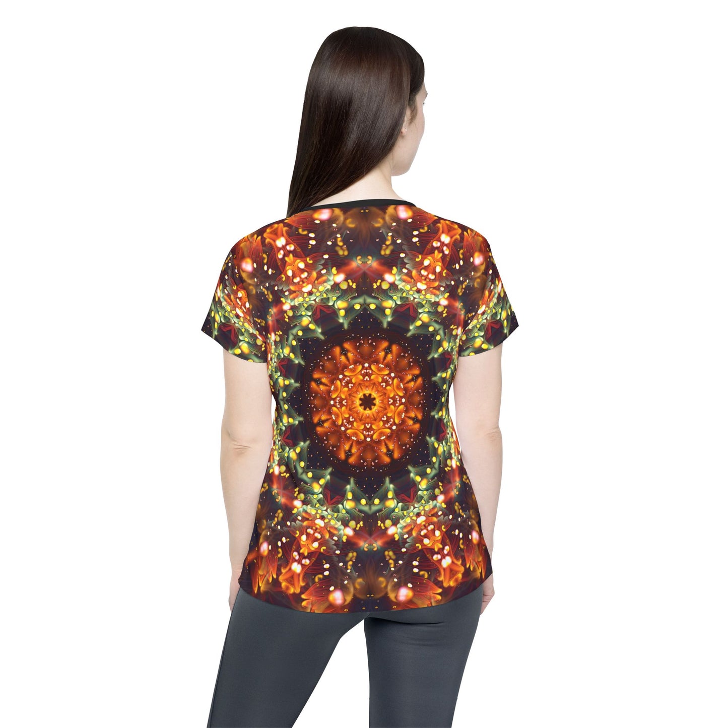 "Autumn Bloom" (WOMEN'S) SPORT TEE