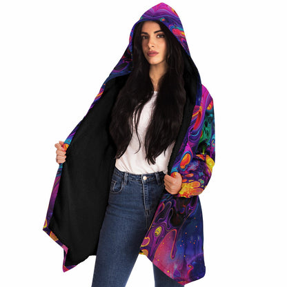 "Nebulon" HOODED CLOAK
