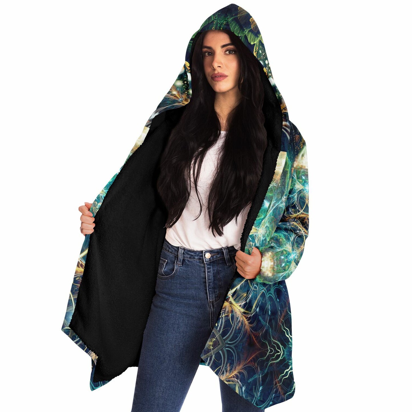 "Blossom" HOODED CLOAK