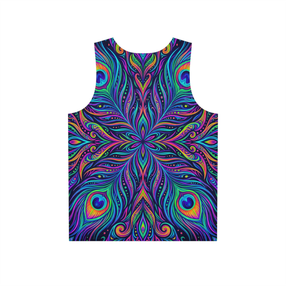 "Peacockadoodle" MEN'S TANK TOP