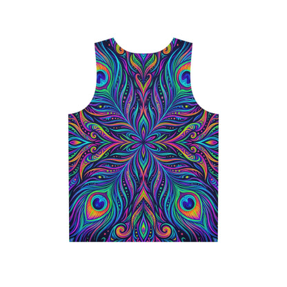 "Peacockadoodle" MEN'S TANK TOP