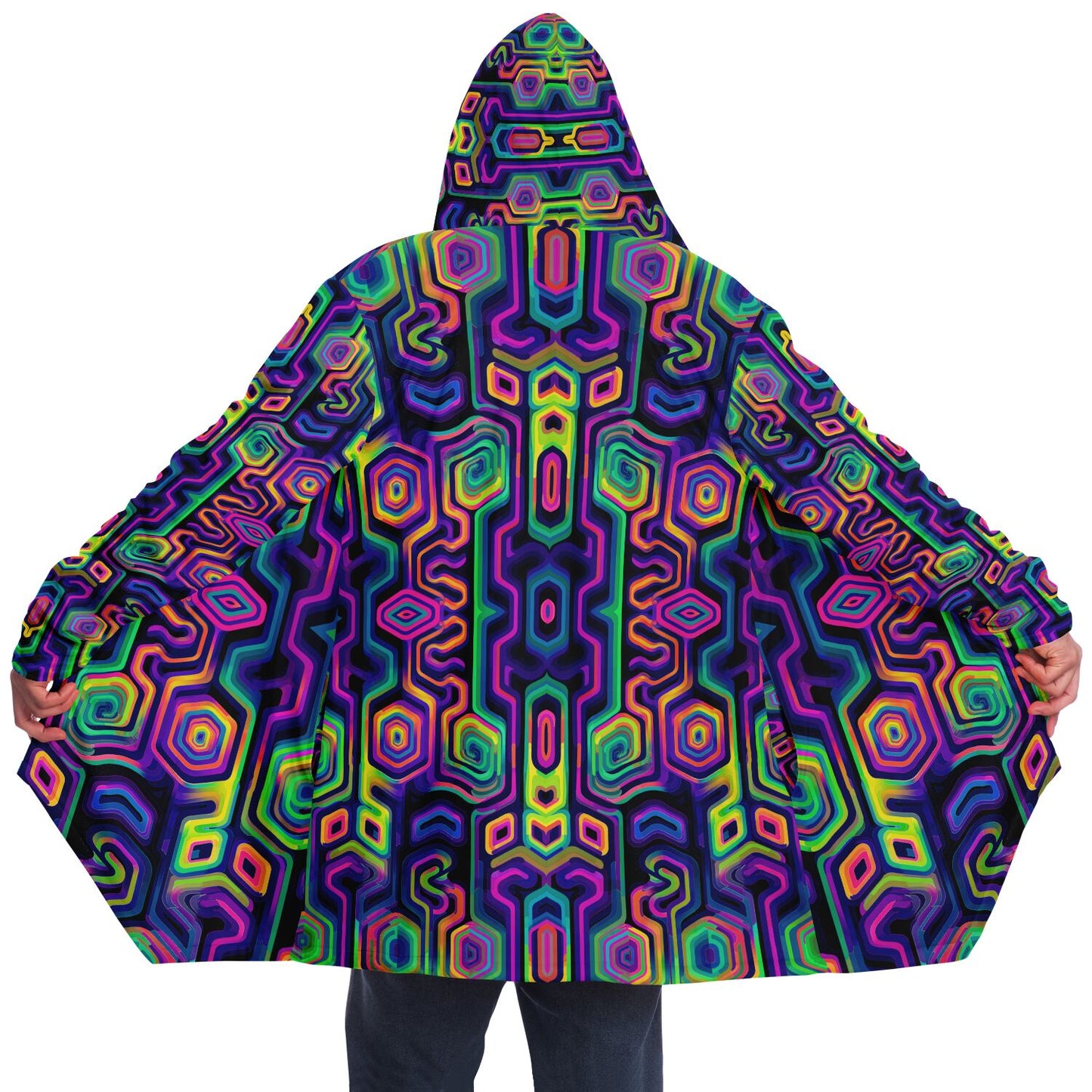 "Tripnotist Flip" HOODED CLOAK