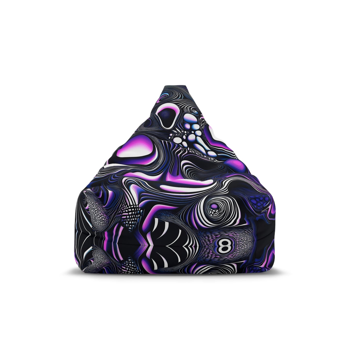 "Time Is An Illusion" BEAN BAG CHAIR COVER