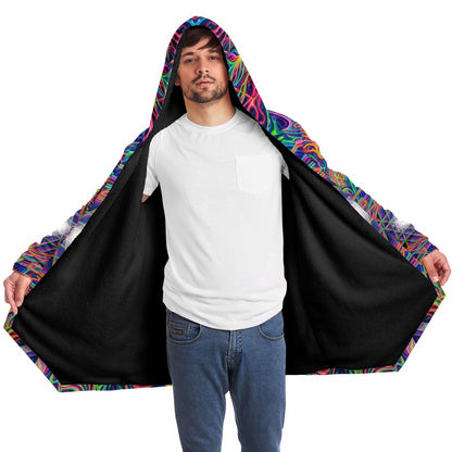 "Oh My Sri Yantra" HOODED CLOAK