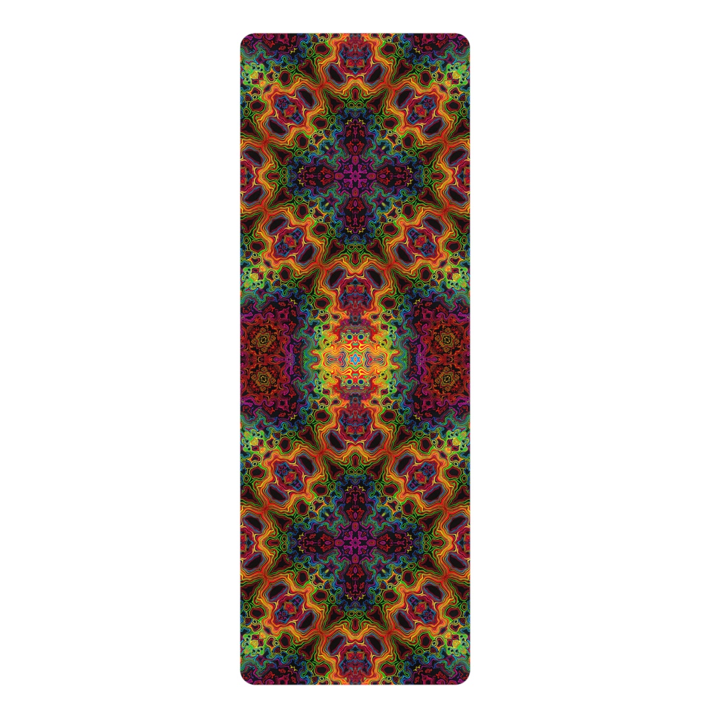 "Lysergic Burst" Yoga Mat