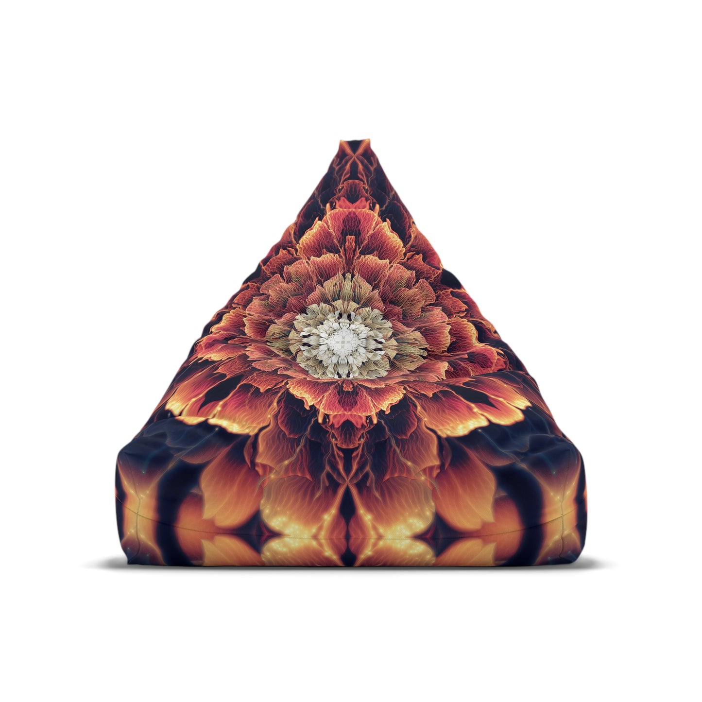 "Mandala Bloom" BEAN BAG CHAIR COVER