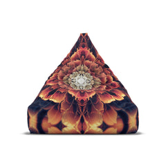 "Mandala Bloom" BEAN BAG CHAIR COVER