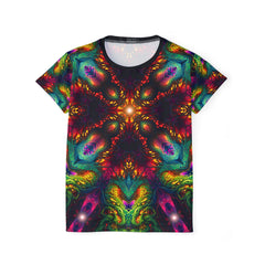 "Seed of Knowledge Mandala" (WOMEN'S) SPORT TEE
