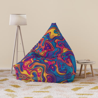 "Liquid Psy" BEAN BAG CHAIR COVER