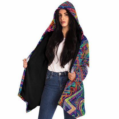 "Oh My Sri Yantra" HOODED CLOAK
