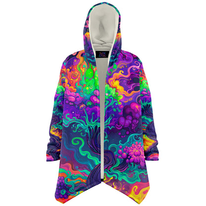 "Mush Tree So Color" HOODED CLOAK