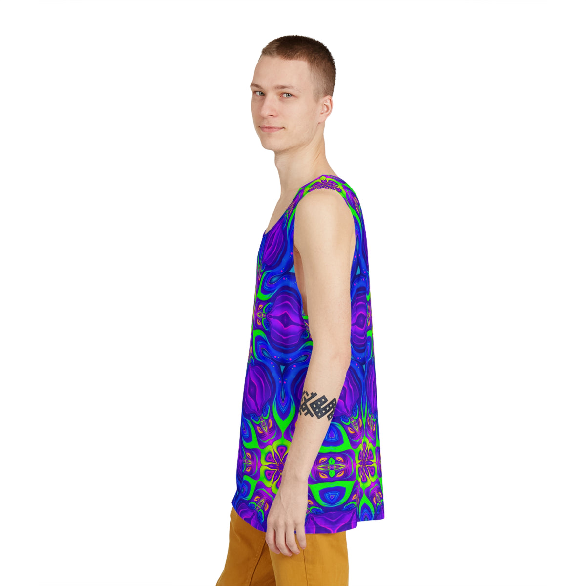 "Paradise Bloom" MEN'S TANK TOP