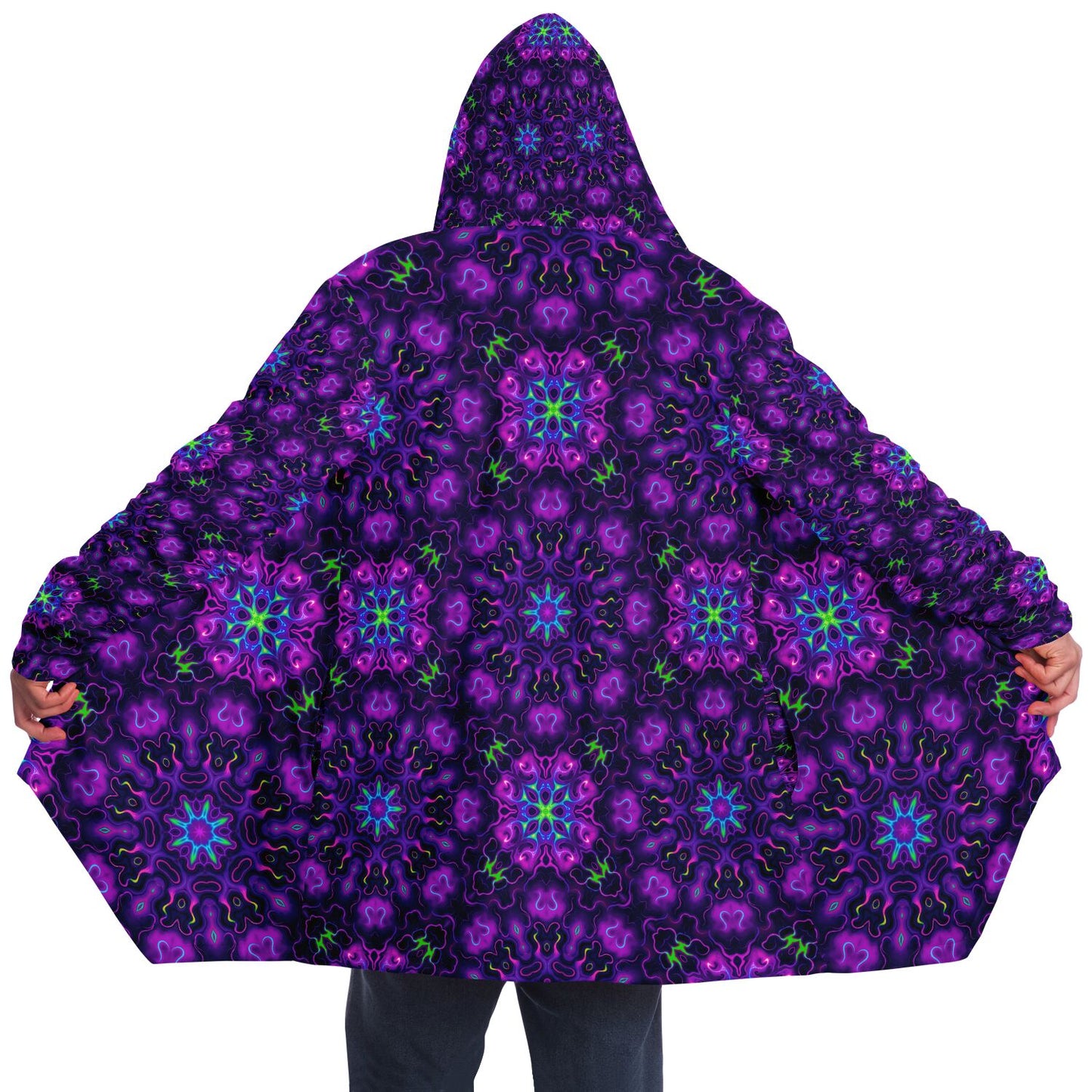 "Panspermia" HOODED CLOAK