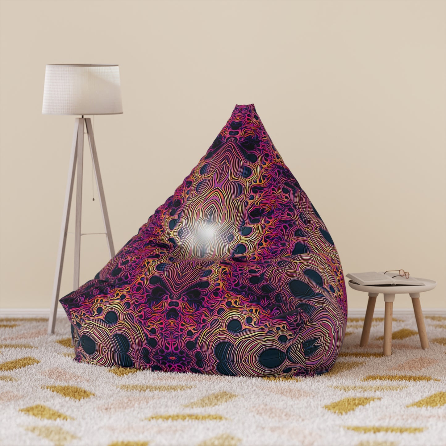 "Fractaleon V2" BEAN BAG CHAIR COVER