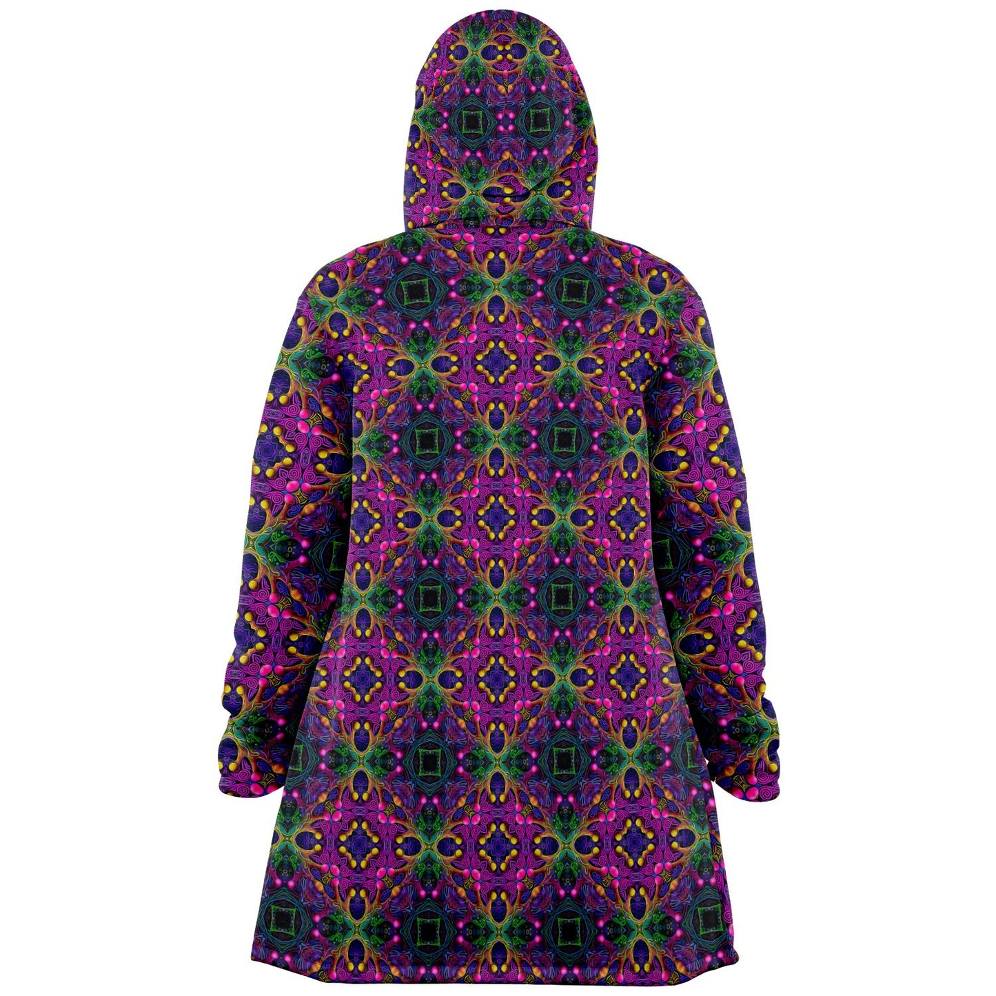 "Kiss Me Pattern" HOODED CLOAK